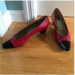 Connie Women's Red and Black Heels